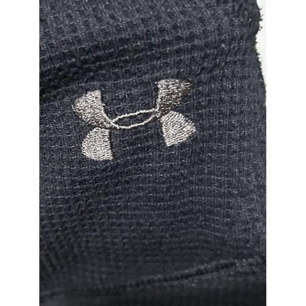 Under Armour Cold Gear Medium Black Semi Fitted‎ Pullover Recycled Polyester - Picture 7 of 11